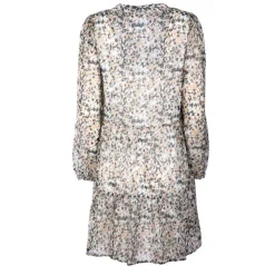 Robe manches longues imprimée léopard Femme DEELUXE 74