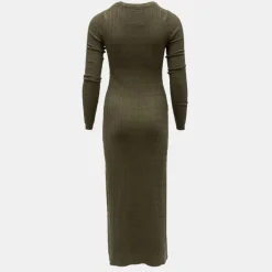 Robe maxi maille torsadée col rond Femme BILL TORNADE