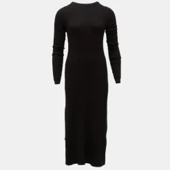 Robe maxi maille torsadée col rond Femme BILL TORNADE