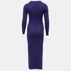 Robe maxi maille torsadée col rond Femme BILL TORNADE