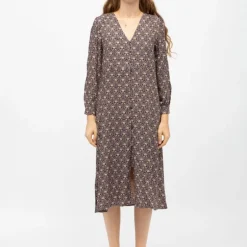 Robe mi longue col V imprimé ravena Femme LA PETITE ETOILE