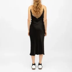 Robe mi longue velours avec bretelles bijoux rainee Femme LA PETITE ETOILE