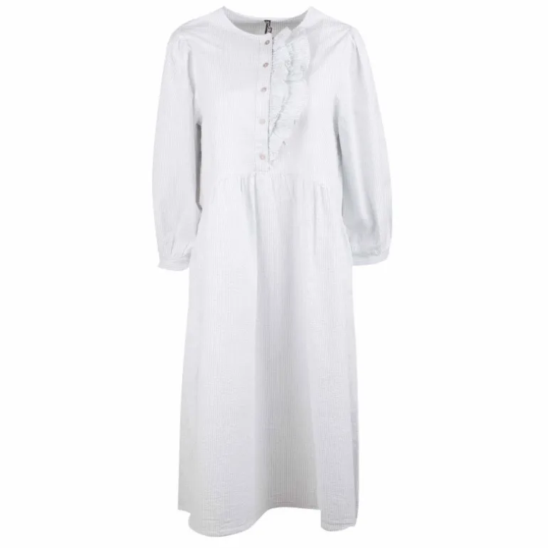 Robe mi-longue manches 3/4 Femme PIECES