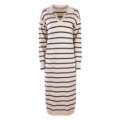 Robe polo longue à rayures Femme TOMMY HILFIGER
