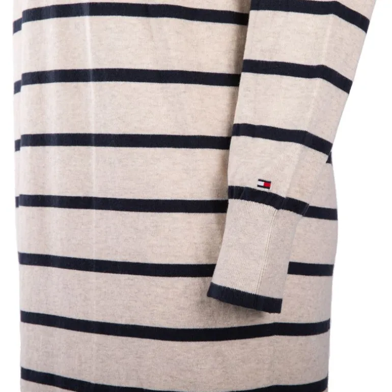 Robe polo longue à rayures Femme TOMMY HILFIGER