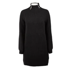 Robe pull col montant perles Femme ONLY