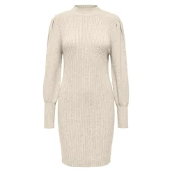 Robe pull Kattie ajustée col montant Femme ONLY