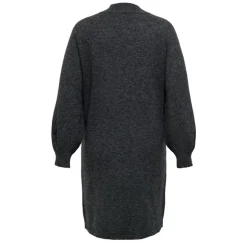 Robe pull longue en maille col montant manches ballons Femme ONLY CARMAKOMA