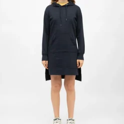 Robe sweat courte mary asymétrique coton Femme BILL TORNADE
