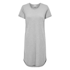 Robe t-shirt manches courtes unie Femme JDY