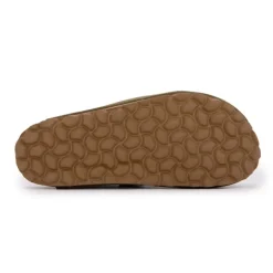 Sabots en cuir lisse daim à boucle Femme I AM