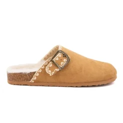 Sabots fourrés liseré crochets Sunny Femme BURTON OF LONDON