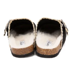 Sabots fourrés liseré crochets Sunny Femme BURTON OF LONDON