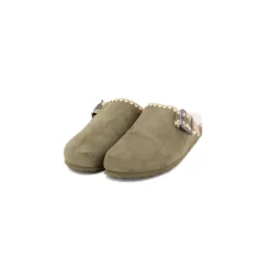 Sabots fourrés liseré crochets Sunny Femme BURTON OF LONDON