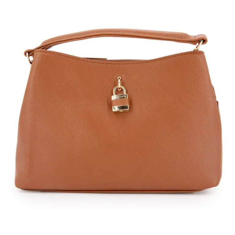 Sac à main avec cadenas 26x20x10cm Femme TORRENTE