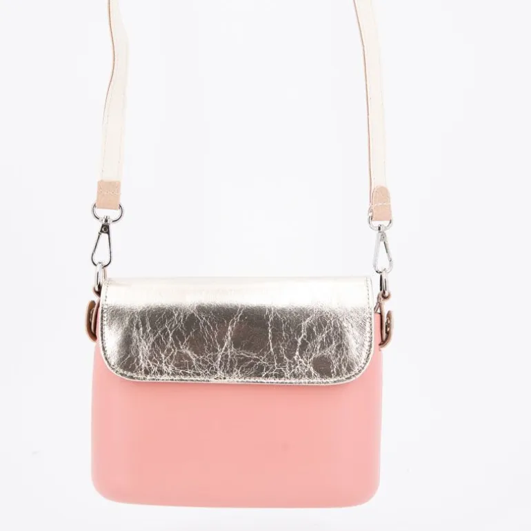 Sac à main bandoulière amovible rabat fermoir aimanté Femme O BAG