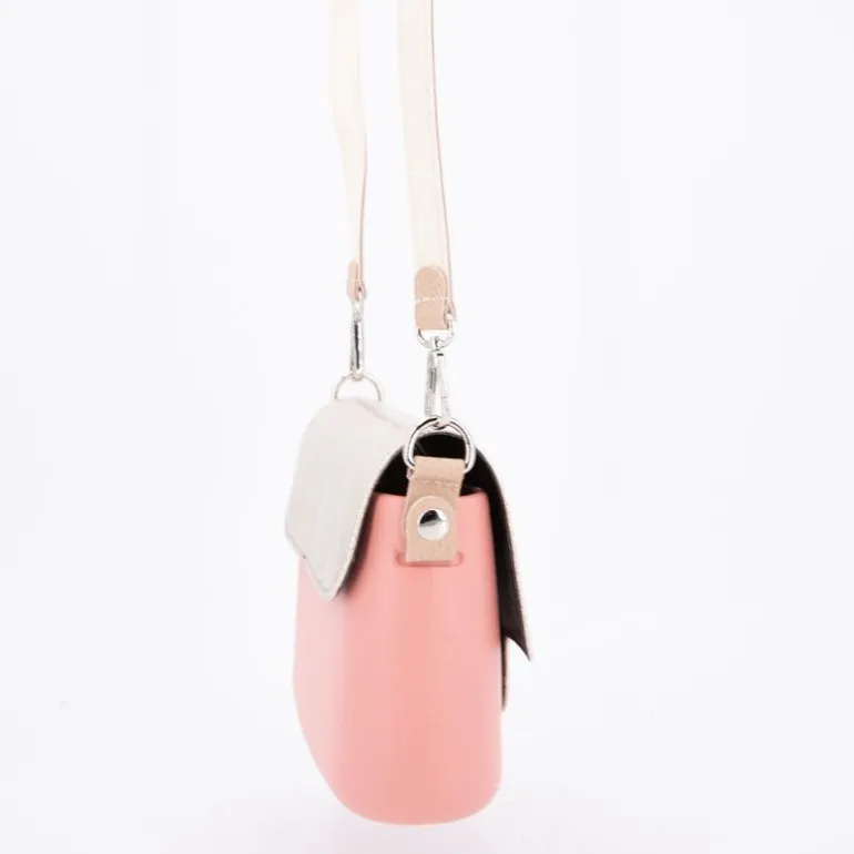 Sac à main bandoulière amovible rabat fermoir aimanté Femme O BAG