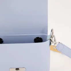 Sac à main bandoulière amovible rabat fermoir tourniquet Femme O BAG