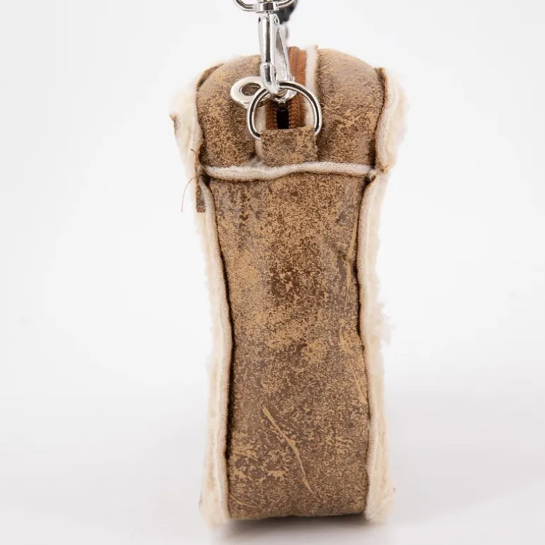 Sac à main bandoulière amovible fausse fourrure Femme O BAG