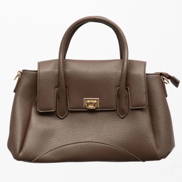 Sac à main type docteur à rabat 32x14x22,5cm Femme TORRENTE