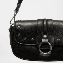 Sac à rabat avec anneau argenté taysir 24x5x14cm Femme GEORGES RECH