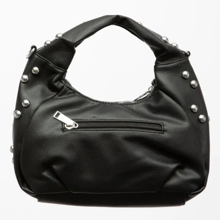 Sac baguette à clous avec anse ajustable 28x10x20cm Femme TORRENTE