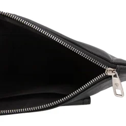 Sac banane noir simili cuir Homme BILL TORNADE