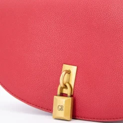 Sac bandoulière motif serpent romelie avec cadenas décoratif doré 27x15x7cm Femme GEORGES RECH