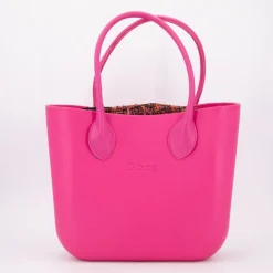 Sac cabas épaule pochette tweed zip 38x30x10cm Femme O BAG