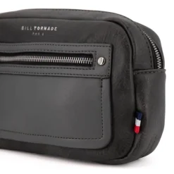 Sac ceinture similicuir texturé 26x16x5cm Homme BILL TORNADE