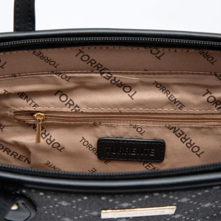 Sac double à motif à carreaux petit modèle 35x14x27cm Femme TORRENTE