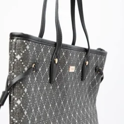 Sac noir double grand modele 50x30x16cm Femme TORRENTE