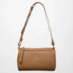 Sac similicuir grainé tya avec logo doré 22,5x9,5x13,5 cm Femme GEORGES RECH