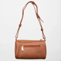 Sac similicuir grainé tya avec logo doré 22,5x9,5x13,5 cm Femme GEORGES RECH