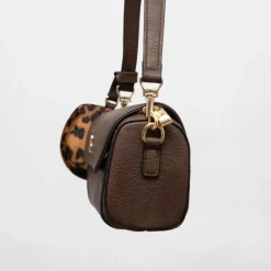 Sac similicuir tulay 22x8x11cm avec trousse imprimé léopard Femme GEORGES RECH