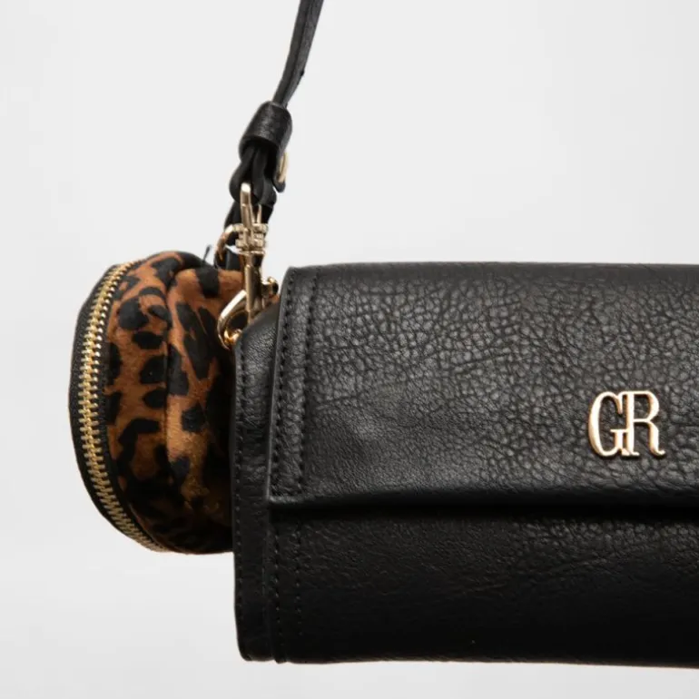 Sac similicuir tulay 22x8x11cm avec trousse imprimé léopard Femme GEORGES RECH