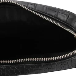 Sacoche bandoulière noir croco Homme BILL TORNADE
