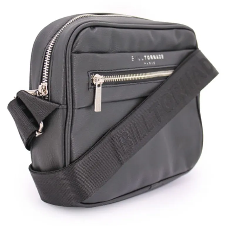 Sacoche bandoulière noire Mixte BILL TORNADE