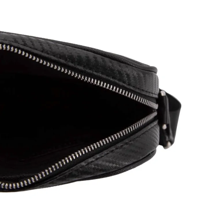 Sacoche carbone avec coutures 20x24x5cm Homme BILL TORNADE