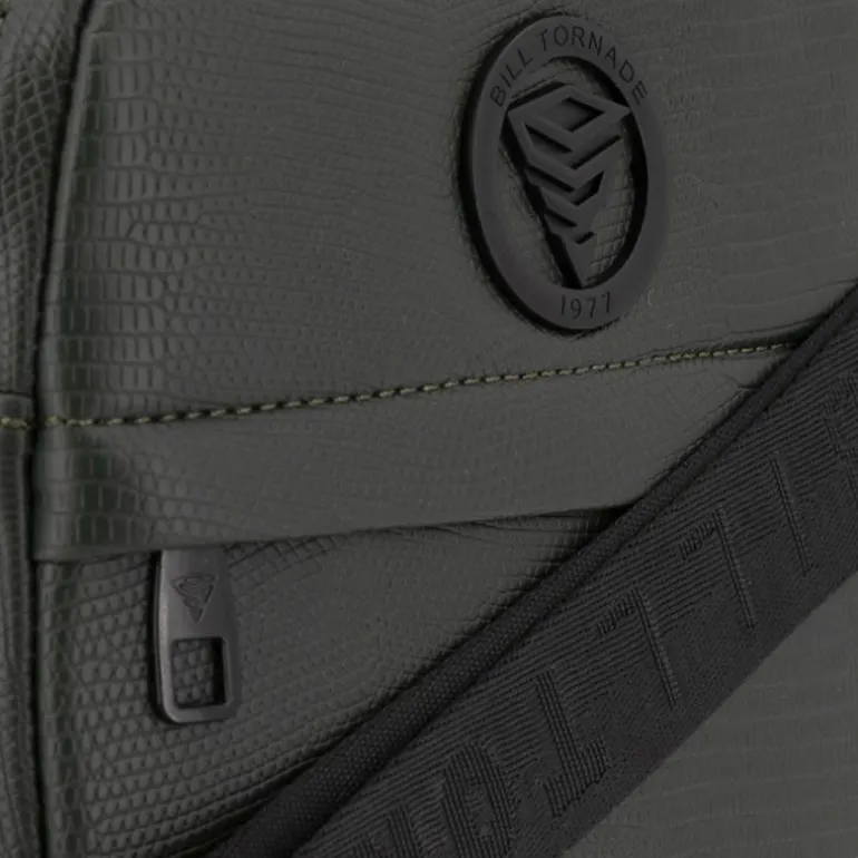 Sacoche motif reptile 25x20x4,5cm Mixte BILL TORNADE