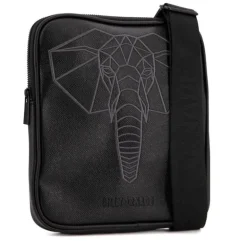 Sacoche épaule brodée animal 22x25x2cm Homme BILL TORNADE