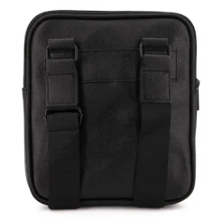 Sacoche plate safiano broderie cerf 22x25x2cm Homme BILL TORNADE