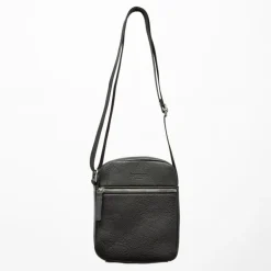 Sacoche similicuir grainé ajustable 25x18x7cm Homme TORRENTE