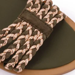 Sandale à une bride tressée Lanou Femme LES TROPEZIENNES PAR M.BELARBI