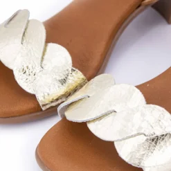 Sandale a talon craq oro sabana 83483 t36/41 Femme BIOSTOCK