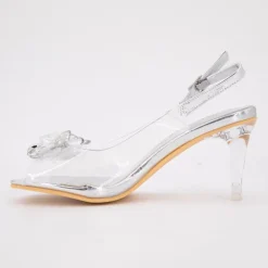 Sandale a talon mira01 blanc 35/41 Femme LAURA VITA