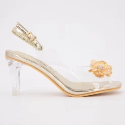 Sandale a talon mira01 blanc 35/41 Femme LAURA VITA