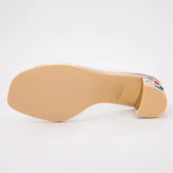 Sandale a talon missy01 dore 35/41 Femme LAURA VITA