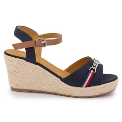 Sandale compense navy 5390010026 t36/41 Femme TOM TAILOR