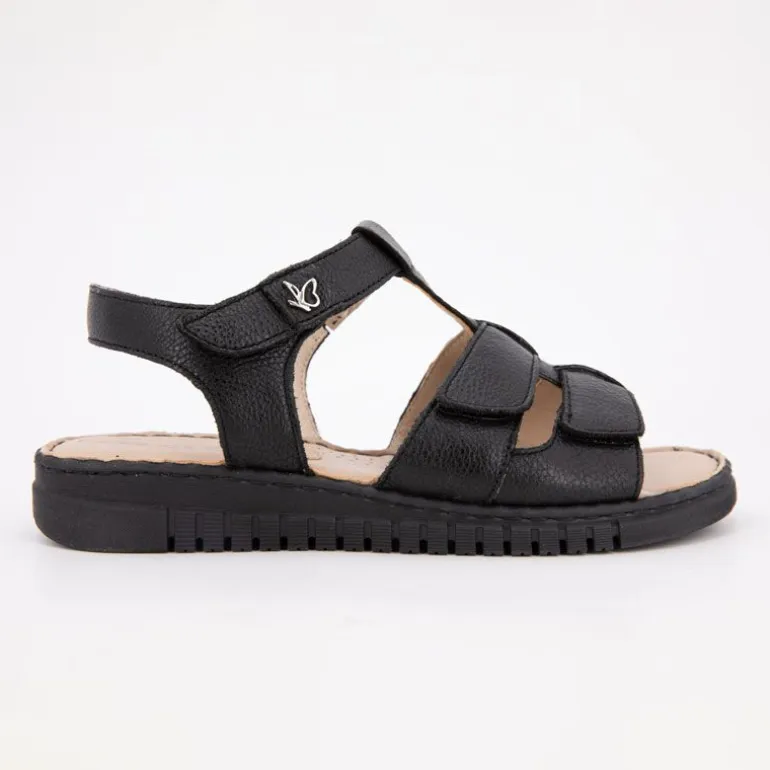 Sandale et nu-pieds black nappa 36/40 Femme CAPRICE